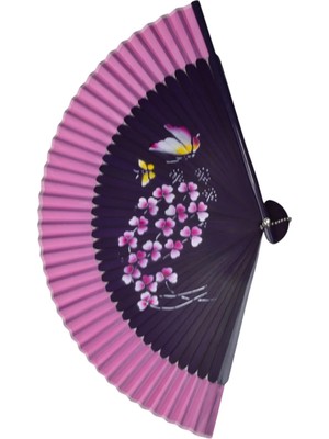 Yelpaze Dünyası Yelpaze Bambu Esnek Şık Zarif Kullanım Özel Hediye Kutusunda