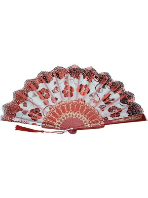 Yelpaze Dünyası Şık Parlak Yelpaze