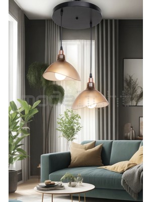 Allians Şık ve Fonksiyonel 2'li Avize Seti, Farklı Alanlara Uyum Sağlar