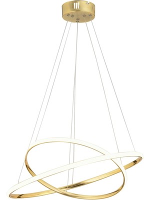 Allians Şık 2 Li Ledli Avize, 30X40 Cm, Modern ve Zarif Tasarım