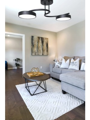 Allians Renkli LED Avize, Dekoratif ve Şık Oturma Odası, Koridor, Mutfak, Salon Için