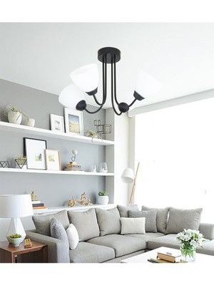 Allians Şık Kıvrımlı Modern Avize, Evinize Zarif Dokunuşlar Katın