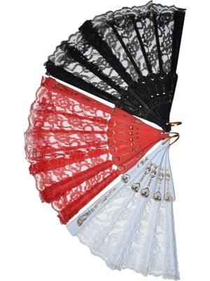 Yelpaze Dünyası Yelpaze Düğün Geli̇n 3 Lü Set