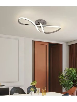 Allians Modern LED Avize, Tavan Plafonyer, Salon ve Mutfak Için Şık Aydınlatma