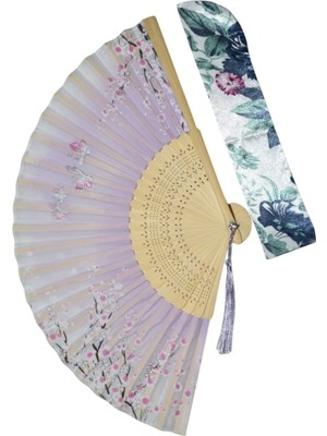 Yelpaze Dünyası Yelpaze Bambu Özel Kutusunda