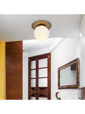 Allians Modern Eskitme Plafonyer, Genç ve Yatak Odası Için Şık Aydınlatma