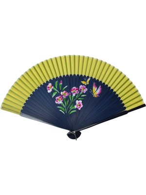 Yelpaze Dünyası Yelpaze Bambu Esnek Şık Zarif Kullanım Özel Hediye Kutusunda