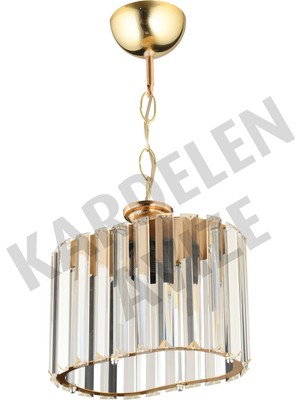 Allians Şık ve Parlak Kristal Taşlı Lüks Avize, Zarif Aydınlatma Seçeneği