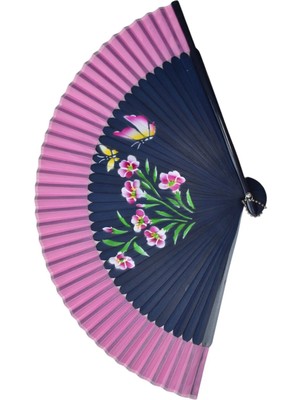 Yelpaze Dünyası Yelpaze Bambu Esnek Şık Zarif Kullanım Özel Hediye Kutusunda