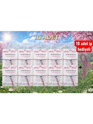 Yelpaze Dünyası Marteniçka Bileklik 10 + 10 Lu Set