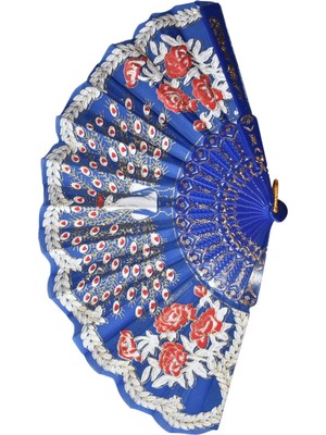 Yelpaze Dünyası Yelpaze Şık Tavus Kuşu Serinletici