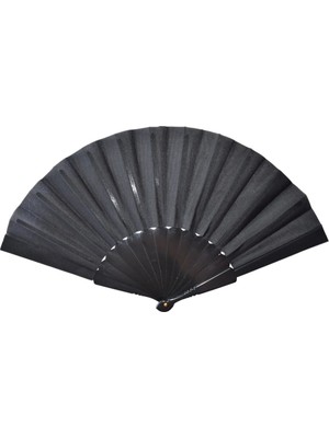 Yelpaze Dünyası Yelpaze Siyah Şık Serinletici