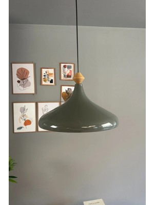 Allians Antrasit Tekli Avize, Sarkıt, Salon ve Mutfak Için Şık Aydınlatma