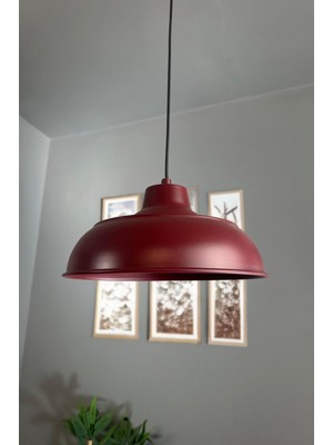 Allians Veluna Vişne Çürüğü Retro Sarkıt Avize, Ofis ve Salon Dekorasyonu