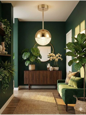 Allians Modern 3 Renk LED Top Avize, Antre, Hol ve Banyo Için Şık Aydınlatma