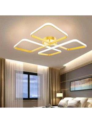 Allians Eskitme Tasarımlı Ultra Günışığı Ledli Avize, Şık ve Modern Aydınlatma