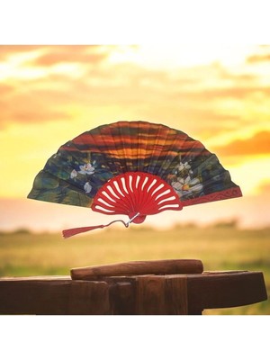 Yelpaze Dünyası Yelpaze Van Gogh Papatya Tablosu Görselli