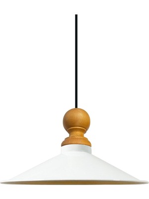 Allians Ahşap Retro Avize, Restoran, Kafe, Salon, Çocuk ve Genç Odası Için Şık Işık