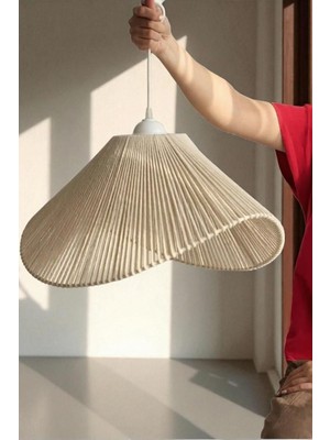 Allians El Yapımı Bohem Makrome Avize, Sıcak Atmosfer Için Aydınlatma