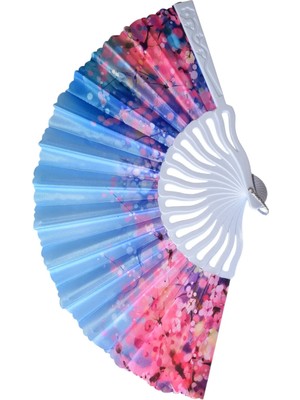 Yelpaze Dünyası Yelpaze Çiçekli Şık Serinletici