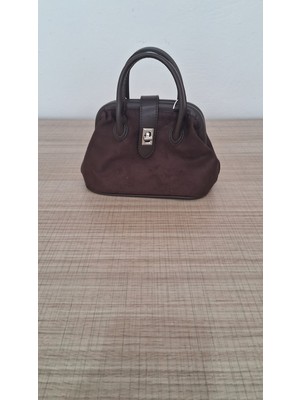 Eky Kadın Burslu Süet Omuz Çantası