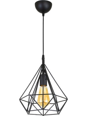 Allians Modern Büyük Prizma Sarkıt Avize, Şık ve Şeffaf Tasarım