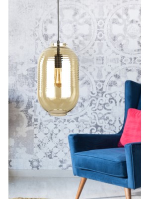 Allians Modern Büyük Cam Avize, Şık ve Zarif Tasarım, Parlak Aydınlatma, Şık Dekorasyon