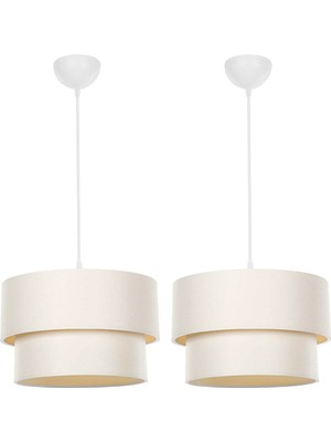 Allians Şık 2'li Pasta Sarkıt Avize, Modern ve Zarif Tasarım