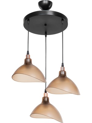 Allians Modern Üçlü Avize, Bal Yatak Odası, Oturma ve Salon Dekorasyonu