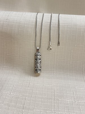 Cevşen-Ül Kebir 925 Ayar Gümüş Erkek Cevşen Kolye