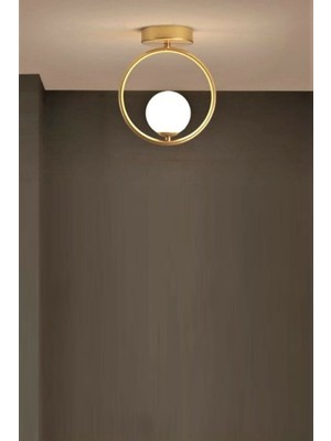 Allians Milaya Modern Globe Camlı Koridor ve Giriş Oda Avizesi