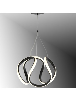 Allians Modern LED Ahtapot Sarkıt Avize, Beyaz Işık, Salon ve Mutfak Için Şık Aydınlatma