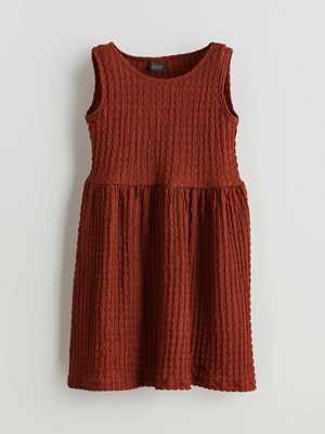 Lc Waikiki Yeni Sezon Bisiklet Yaka Kız Çocuk Elbise