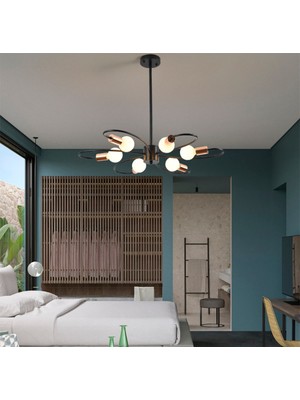 Allians Modern 6’lı Avize, Şık ve Zarif Aydınlatma Seçeneği