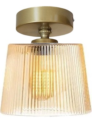 Allians Modern Cam Koridor ve Oturma Odası Avizesi, Şık ve Zarif Tasarım