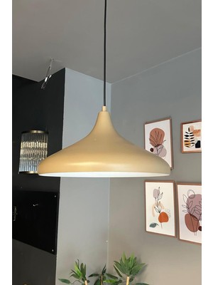 Allians Şık Bej Sarkıt Avize, Kafe ve Oturma Alanları Için Modern Tasarım