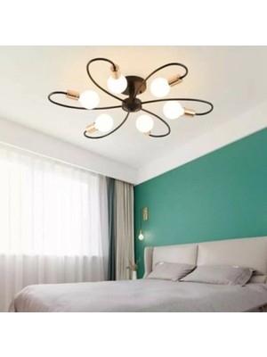 Allians Modern Spor Tarz Döngü Model Avize, Şık ve Aydınlatıcı Tasarım