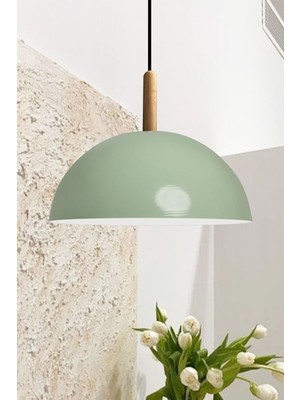 Allians Modern Ahşap Sarkıt Avize, Salon ve Mutfak Dekorasyonu Için Şık Aydınlatma