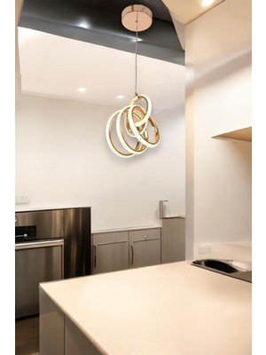 Allians Şık ve Modern LED Avize, Evinizin Dekorasyonuna Zarafet Katacak