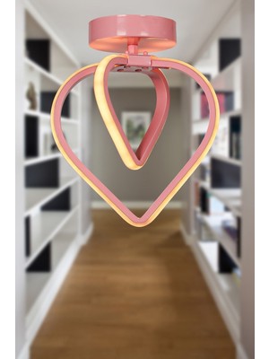 Allians Şık 3 Renk LED Tavan Avizesi, Modern ve Zarif Aydınlatma