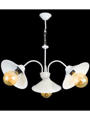 Allians Retro Tarzda Şık Konik Avize, Rustik Tasarım, Modern Aydınlatma Seçeneği