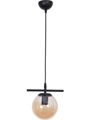 Allians Şık Modern Camlı Tekli Tavan Sarkıt Avize, Salon, Mutfak, Yatak Odası Için