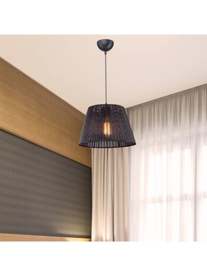 Allians Modern Siyah Sarkıt Aydınlatma, Şık ve Estetik Tasarım