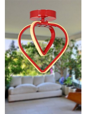 Allians Renkli Ledli Tavan Montaj Avize, Şık ve Modern Aydınlatma Parçanız