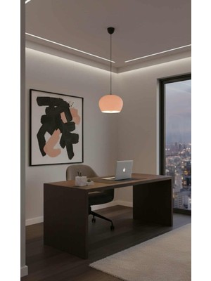 Allians Şık Tekli Sarkıt Avize, Krem Renk, Salon, Mutfak, Yatak Odası ve Ofis Için Tasarım