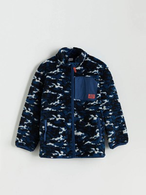 Lc Waikiki Yeni Sezon Dik Yaka Pelüş Erkek Çocuk Fermuarlı Sweatshirt