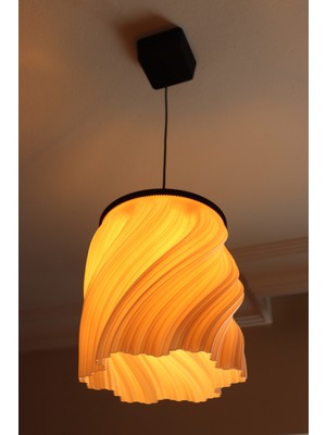 Allians 3D Tasarımlı Nebula Sarkıt Avize, Şık ve Modern Aydınlatma Parçası