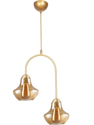 Allians Modern Eskitme Sarkıt Avize, Salon, Mutfak ve Yatak Odası Için 2'li Set