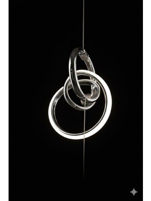 Allians Modern ve Şık Salon Avizesi, Zarif Aydınlatma Çözümü