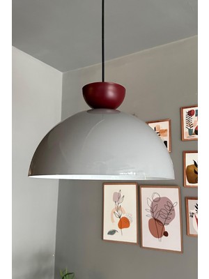 Allians Vişne Çürüğü Tekli Sarkıt Avize – Salon, Kuaför, Cafe ve Dekorasyon